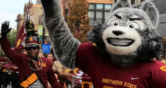 wolf mascot