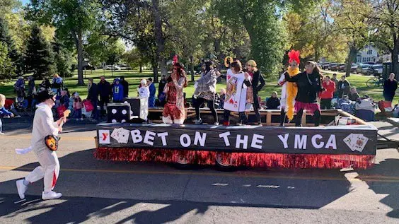 winning float