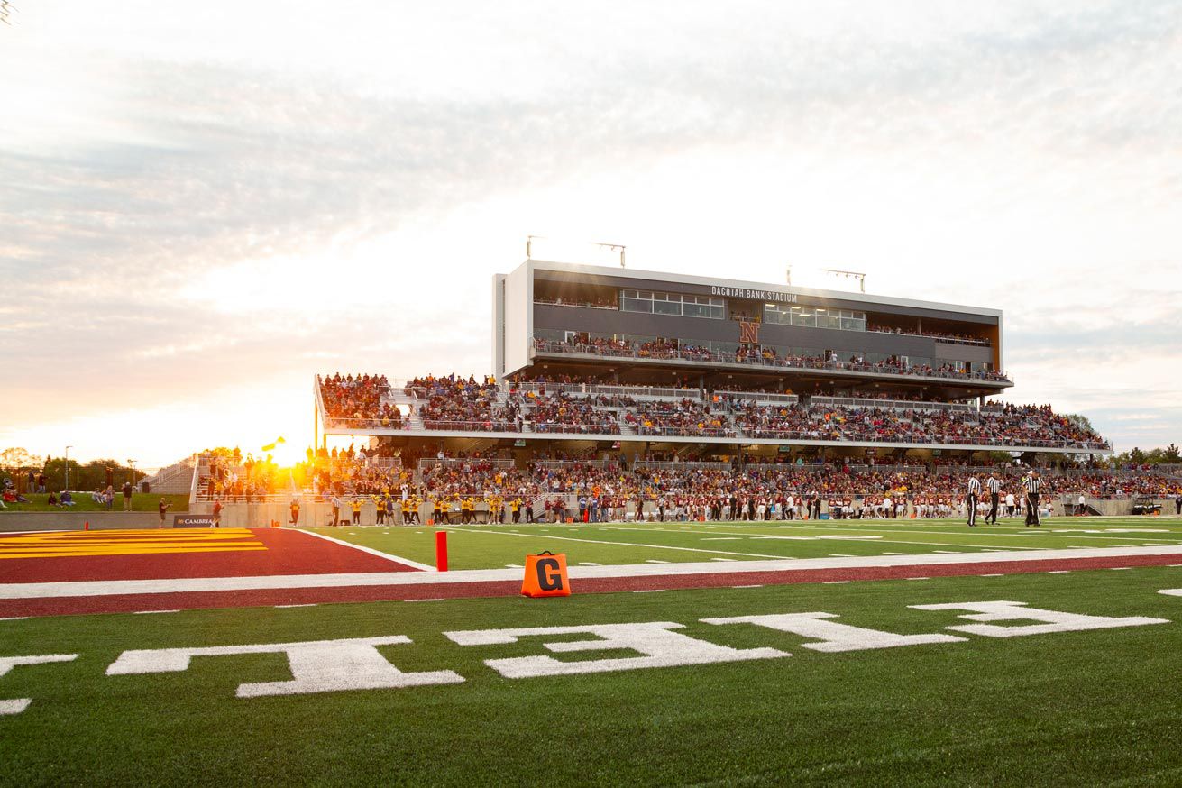 Football stadium